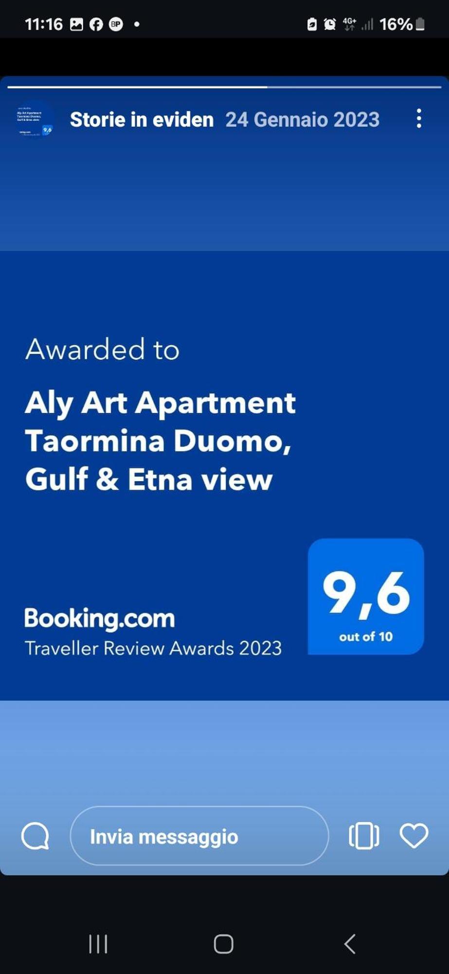 Aly Art Apartment Taormina Duomo, Gulf & Etna View エクステリア 写真